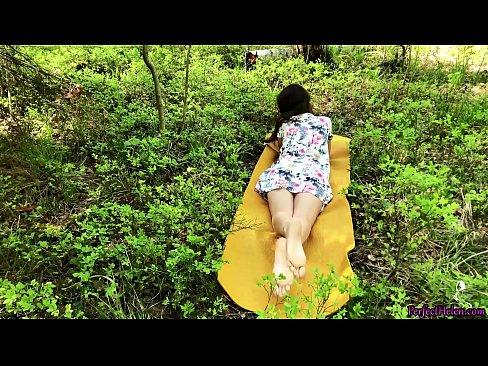 ❤️ Onye mbịarambịa na Tinder na-emetọ anụ ahụ m ma na-enwe mmasị n'ime ọhịa ❤️ Anal video ❤