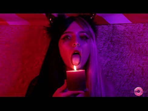 ❤️ Blowjob na-anụ ọkụ n'obi sitere na Sexy Succubus nwere mmezu ọnụ ❤️ Anal video ❤